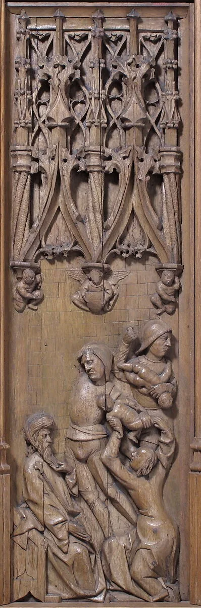 Panel with the Massacre of the Innocents — Unknown