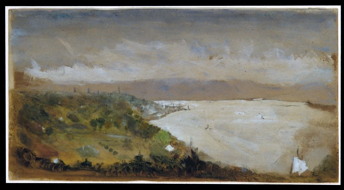 View of the Hudson River from the Catskills — Stanford White