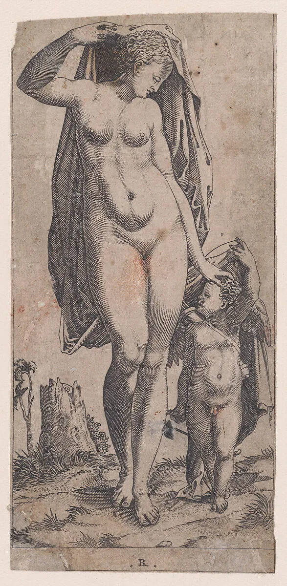 Venus and Cupid — René Boyvin