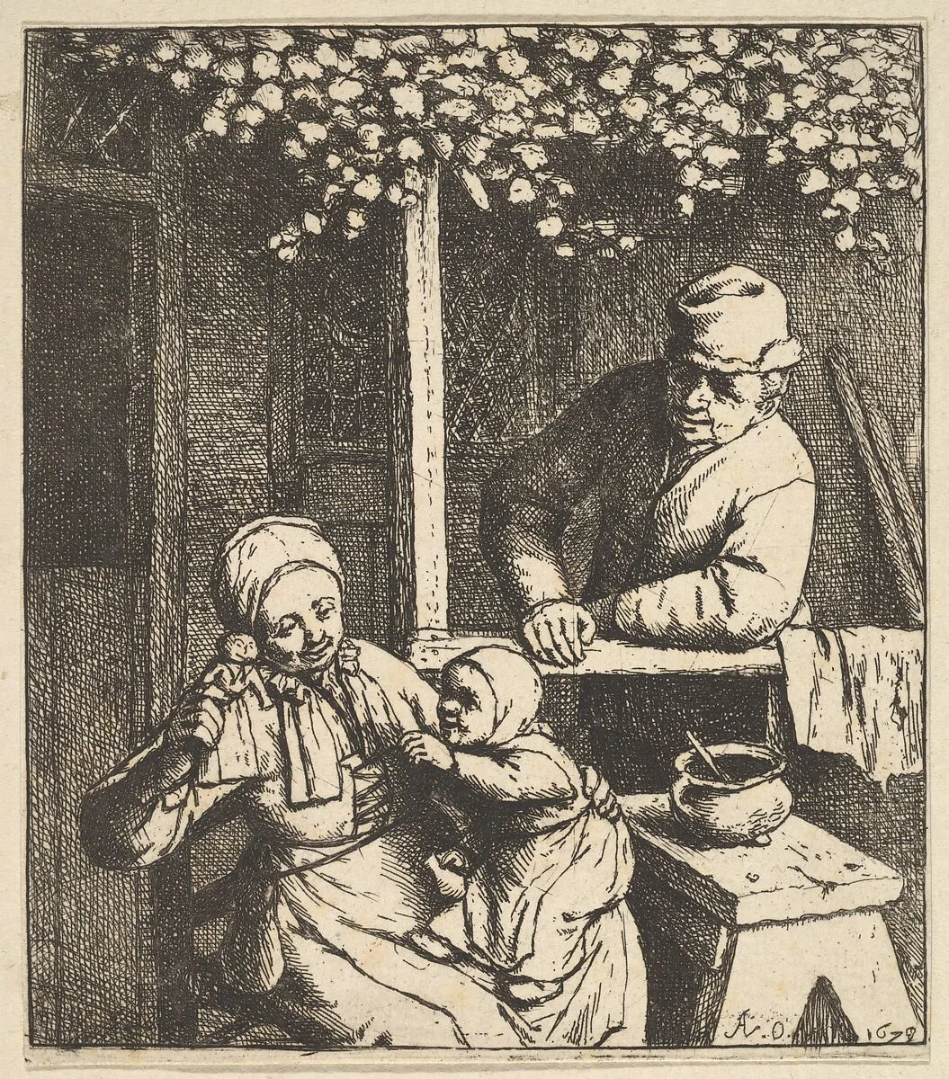 The Doll — Adriaen van Ostade