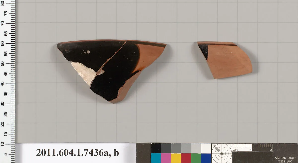 Terracotta rim fragments of kylikes (drinking cups) — Unknown