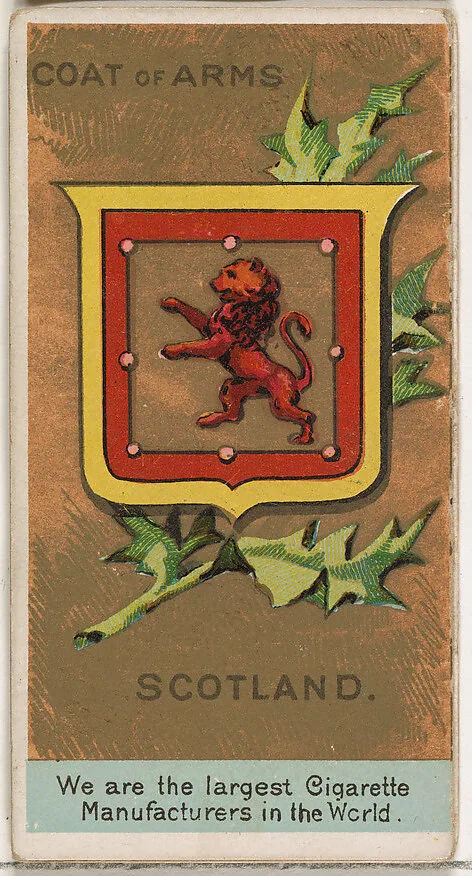 Duke of Argyle, Scotland, from the Rulers, Flags, and Coats of Arms series (N126-2) issued by W. Duke, Sons & Co. — W. Duke, Sons & Co.