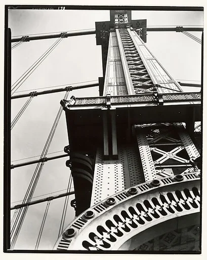Manhattan Bridge, Looking Up