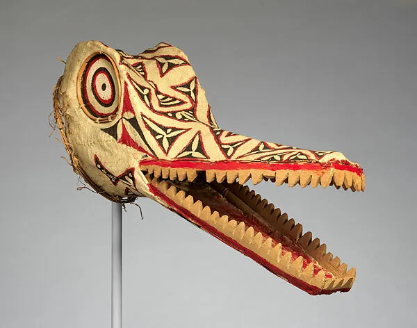 Crocodile mask — Unknown