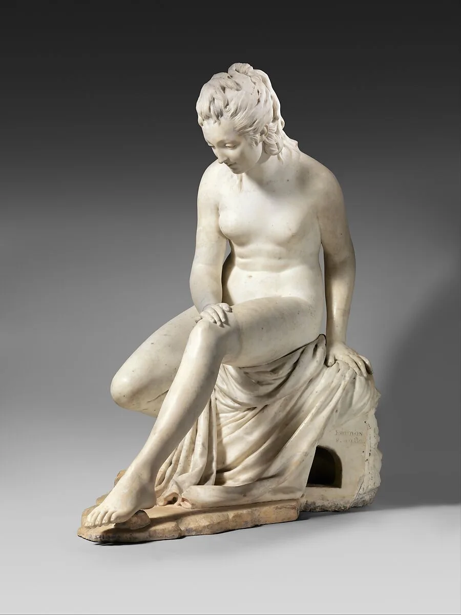 Bather (from a fountain group) — Jean Antoine Houdon
