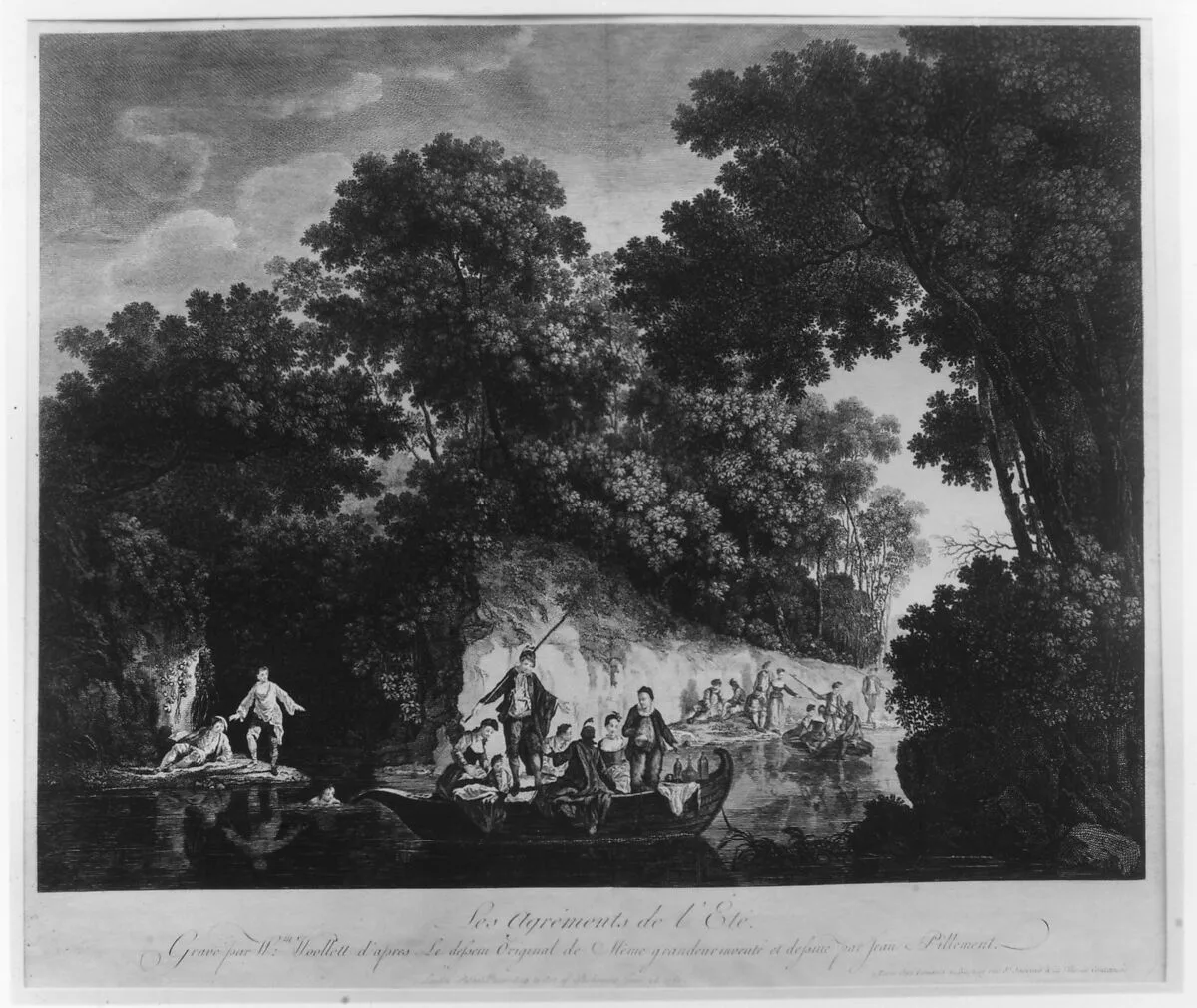 The Pleasures of Summer (Les Agréments de Été) — Jean Pillement|Pierre Charles Canot|Esnauts et Rapilly