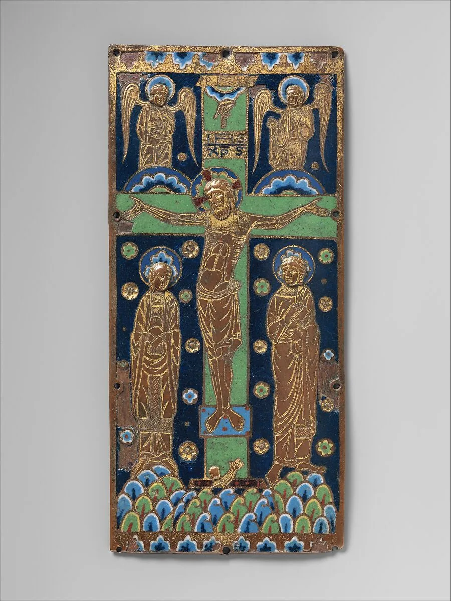 Book Cover Plaque with the Crucifixion — Unknown