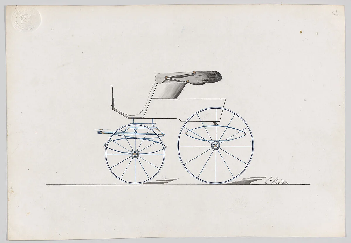 Design for Stanhope Phaeton — Brewster & Co.|Channing Britton