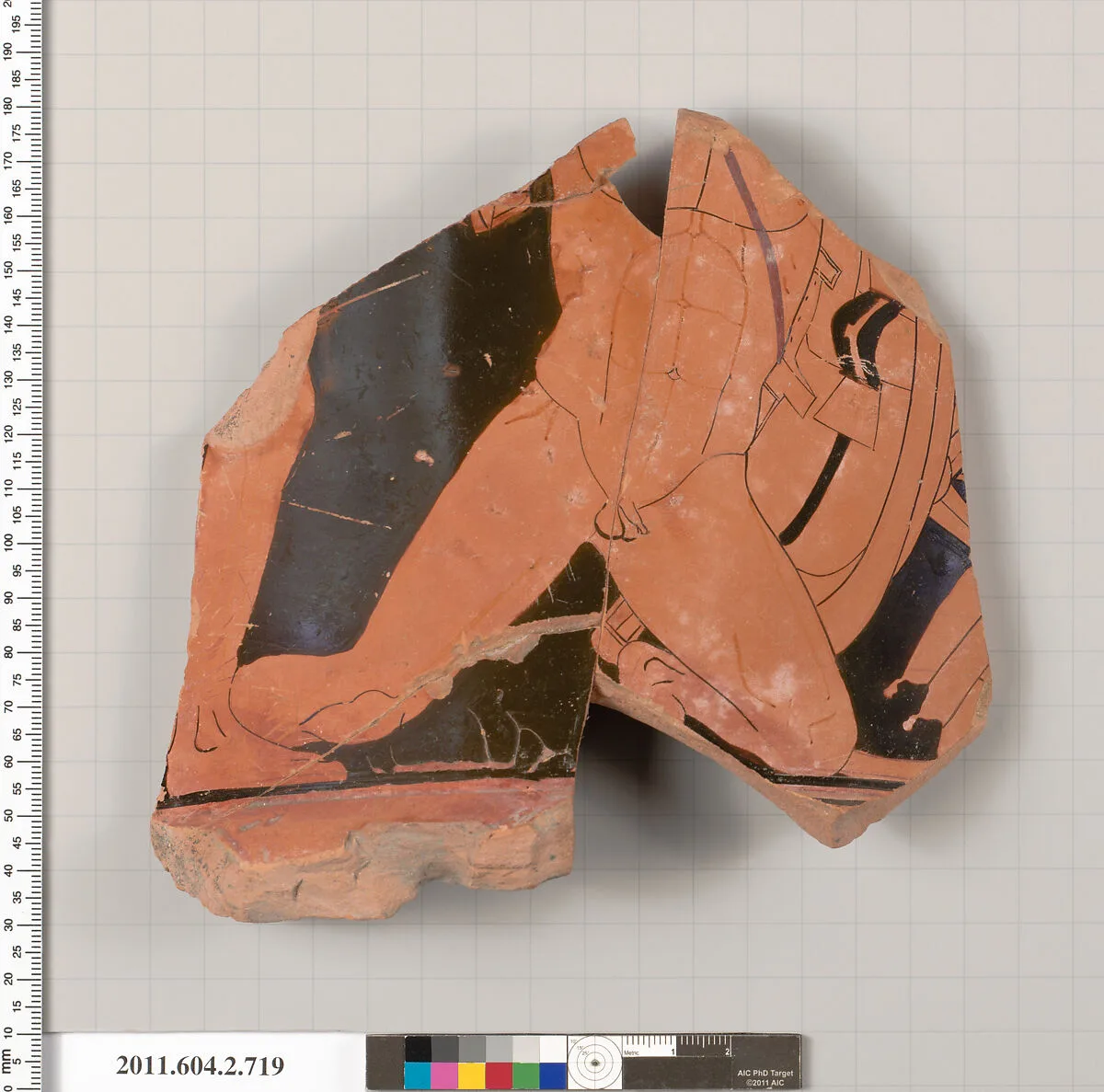 Terracotta fragment of a calyx-krater (bowl for mixing wine and water) — Unknown