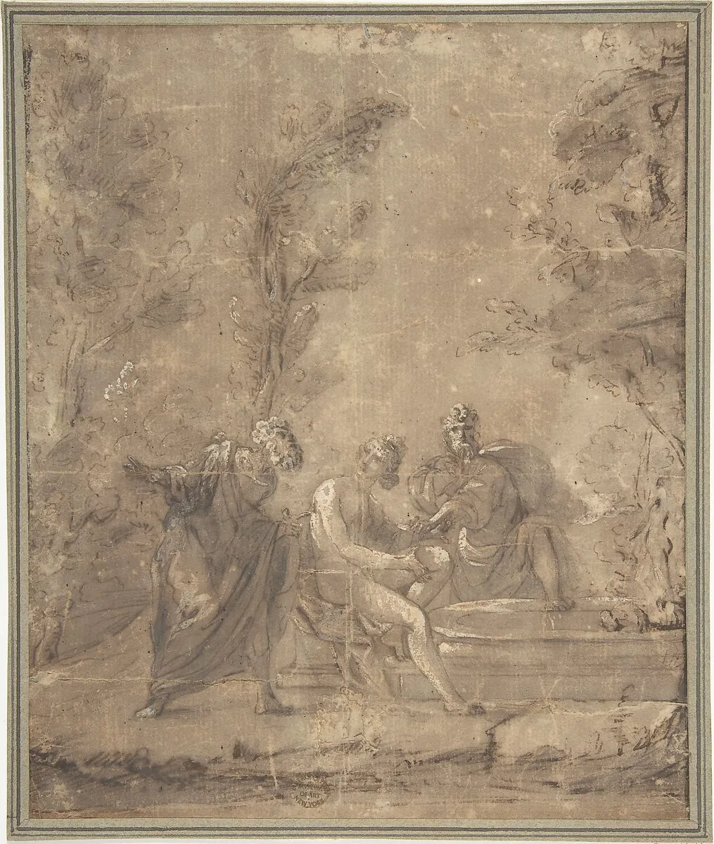Susannah and the Elders — Jacopo Tintoretto (Jacopo Robusti)|Anonymous, German, 19th century