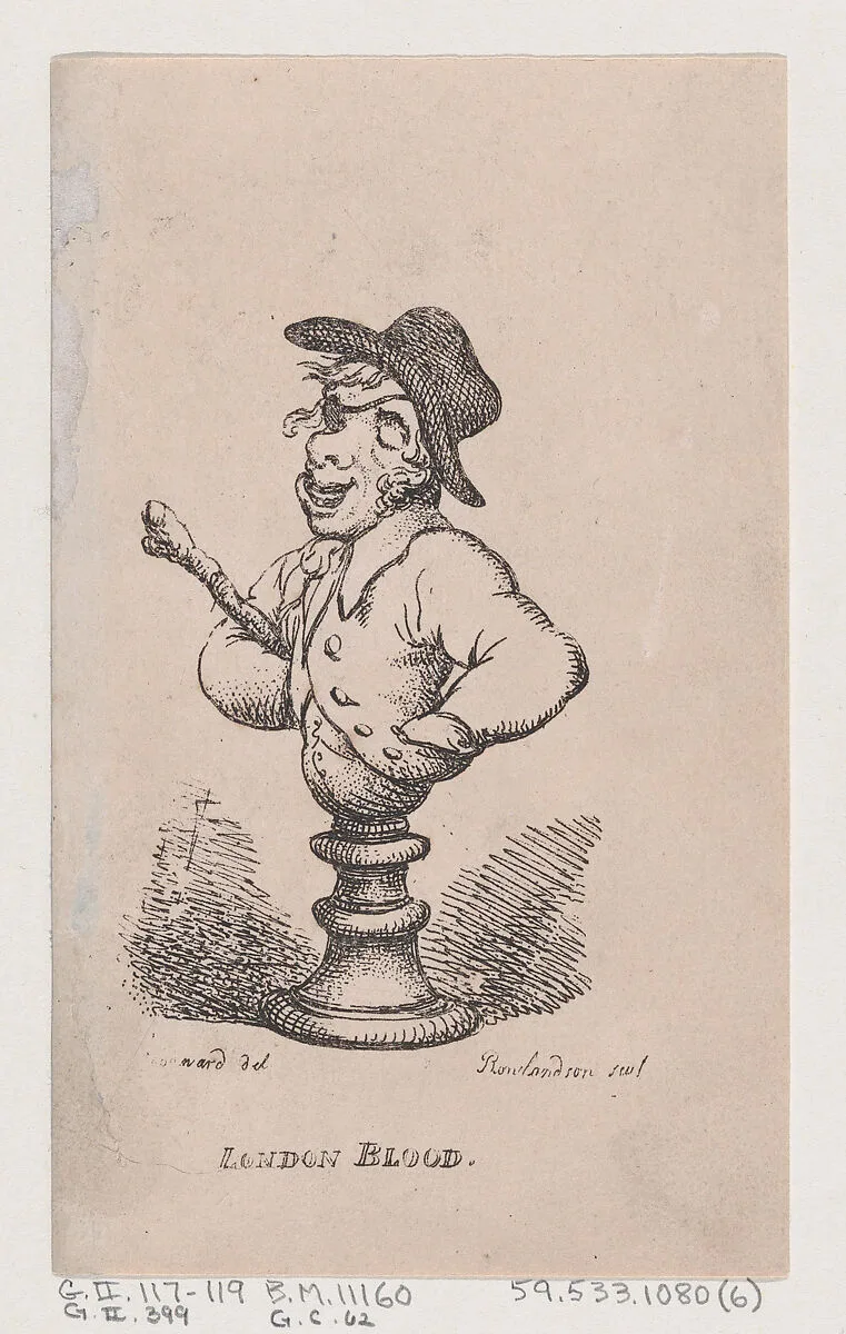 London Blood — George Murgatroyd Woodward|Thomas Tegg|Thomas Rowlandson