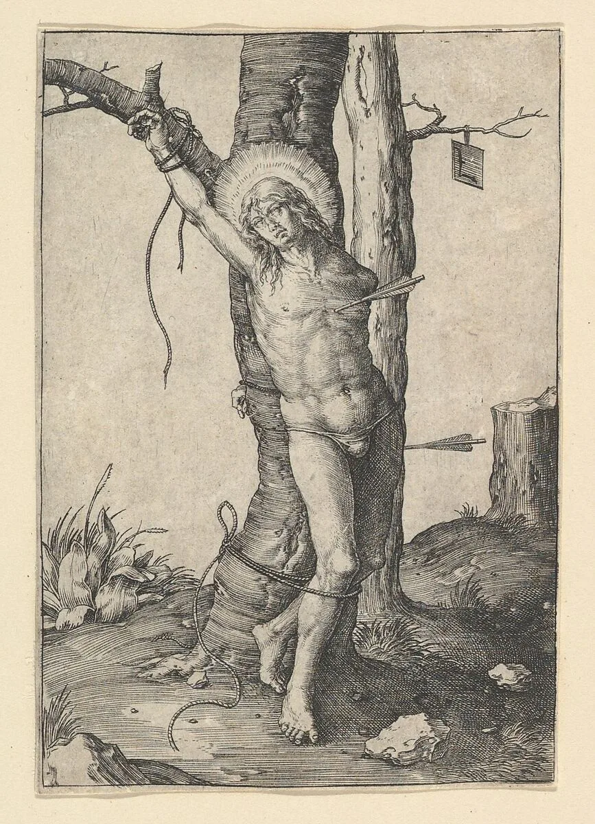 St. Sebastian — Lucas van Leyden