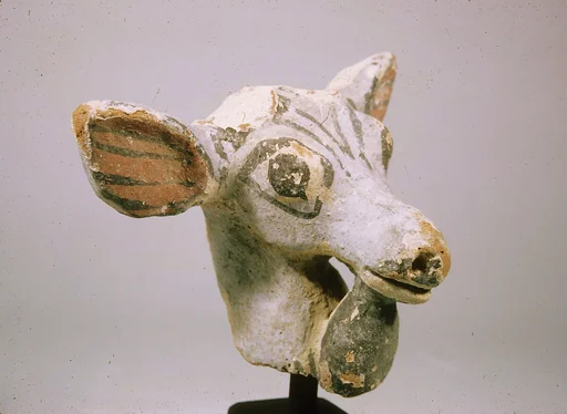 Ibex Head from the Shoulder of a Vessel