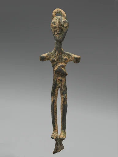 Smiting god figure
