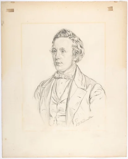 Portrait of Franz Jauner (Vienna 1832-1900 Vienna), Theater Director and Actor in Vienna