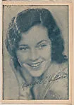 Maureen O'Sullivan from Wild Colors Autographed Strip Cards (W623) — Unknown