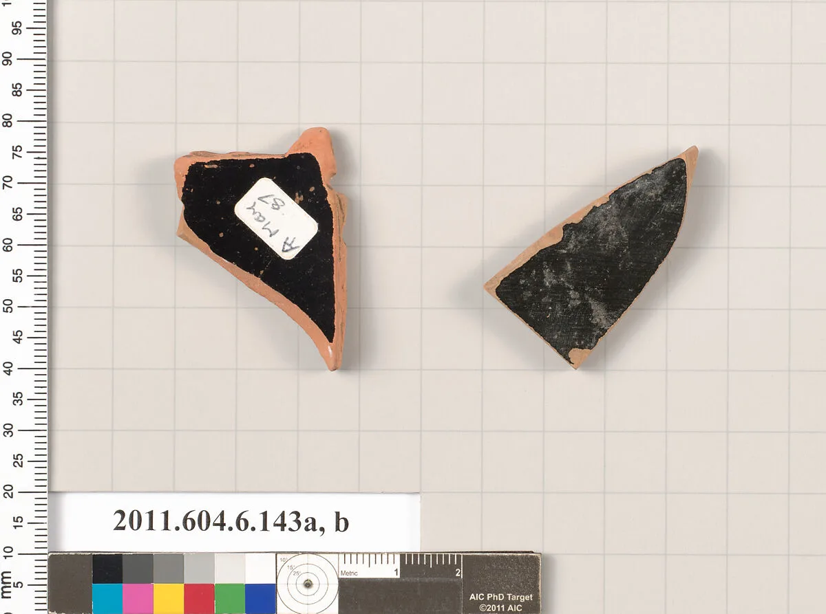 Terracotta fragments of open shapes — Unknown