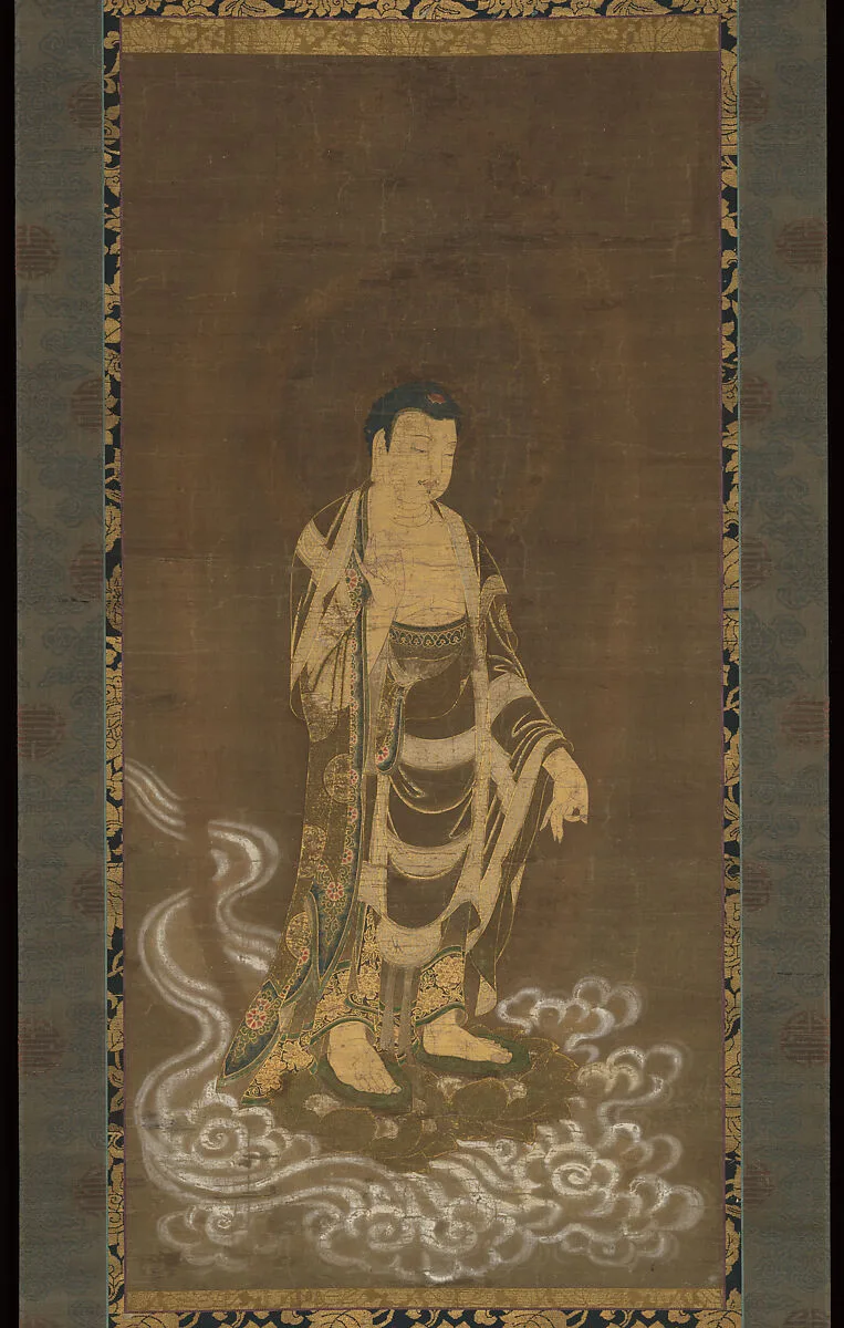 阿弥陀如来像|Welcoming Descent of Amida Buddha — Unknown
