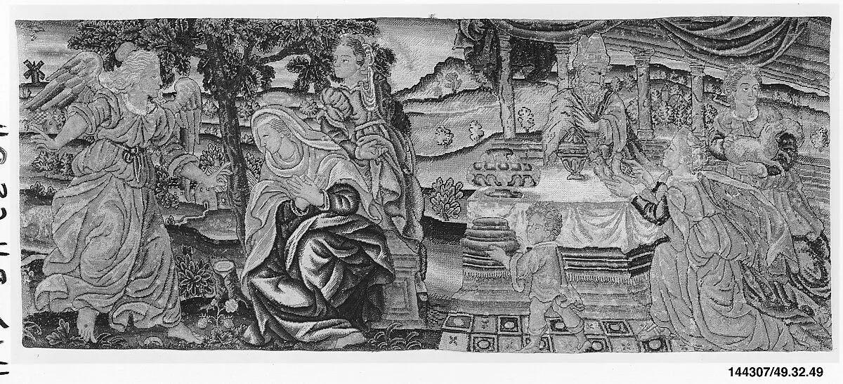 The Annunciation (one of a set of four) — Unknown