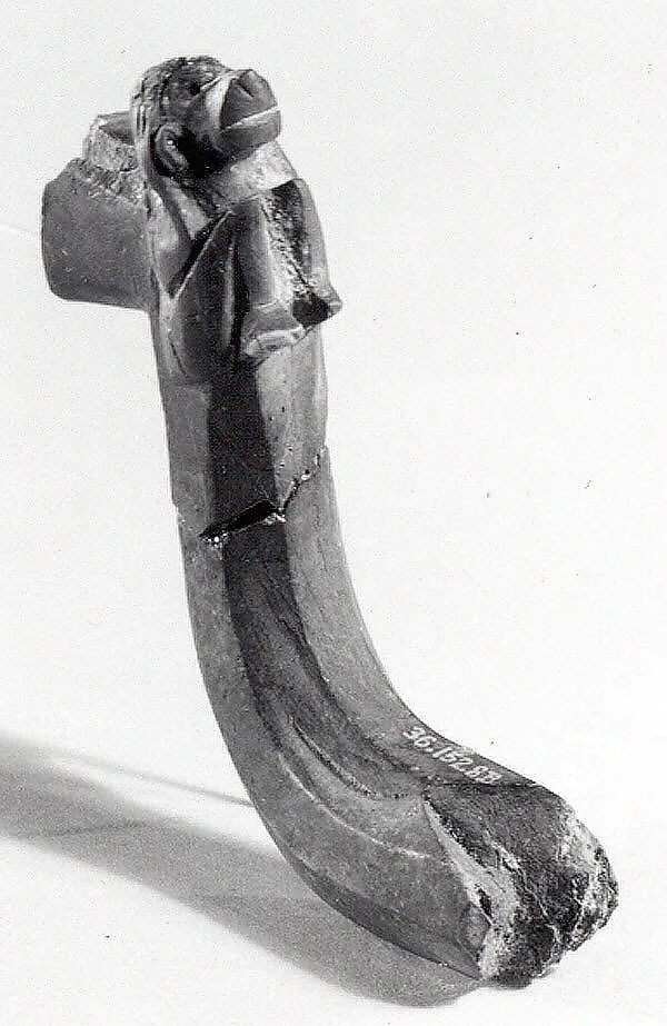 Furniture element with a monkey — Unknown