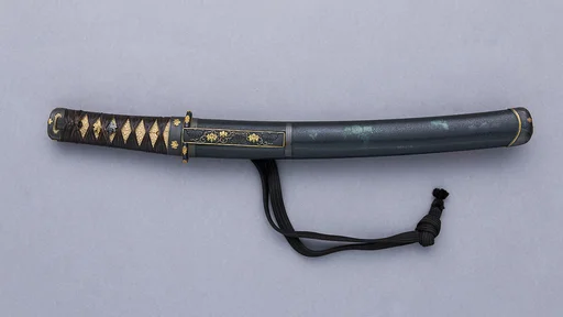 Blade for a Dagger (<i>Tantō</i>) with Mounting (<i>Chisagatana</i>)