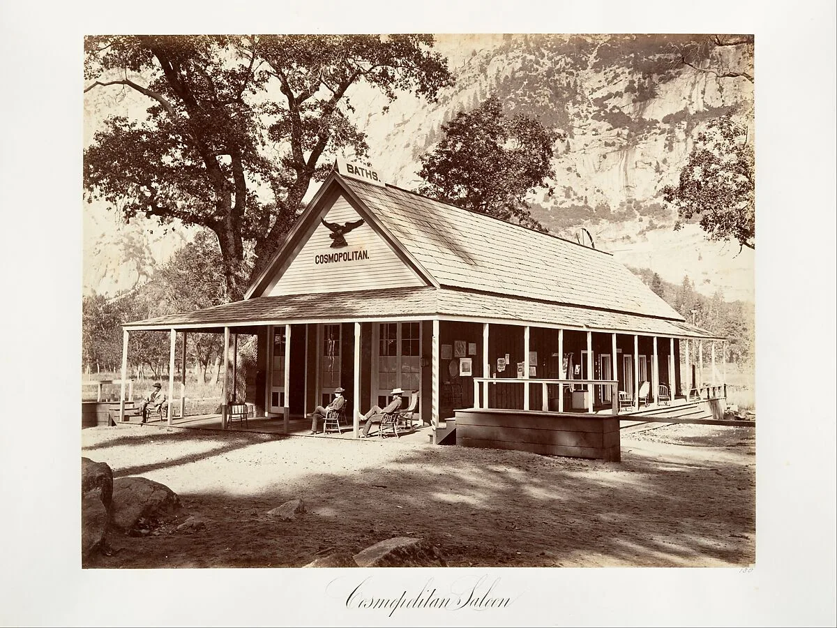 Cosmopolitan Saloon — Carleton E. Watkins