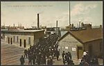 Ferry Landing Workmen from Mare Island Navy Yard (California)