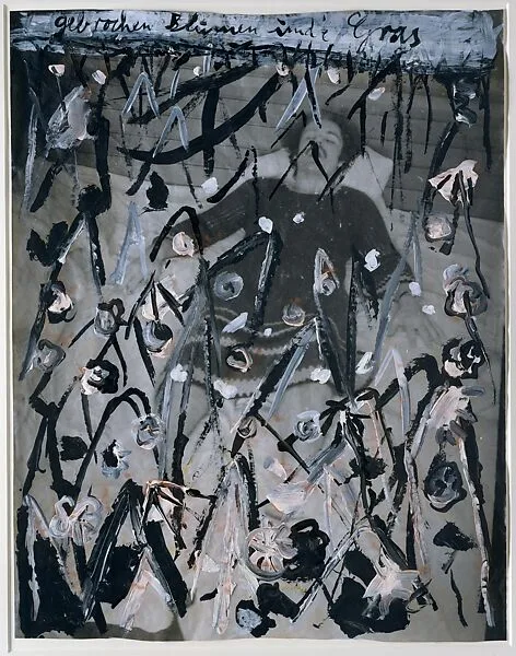 Broken Flowers and Grass — Anselm Kiefer