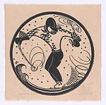 Skier in Circle — Lill Tschudi