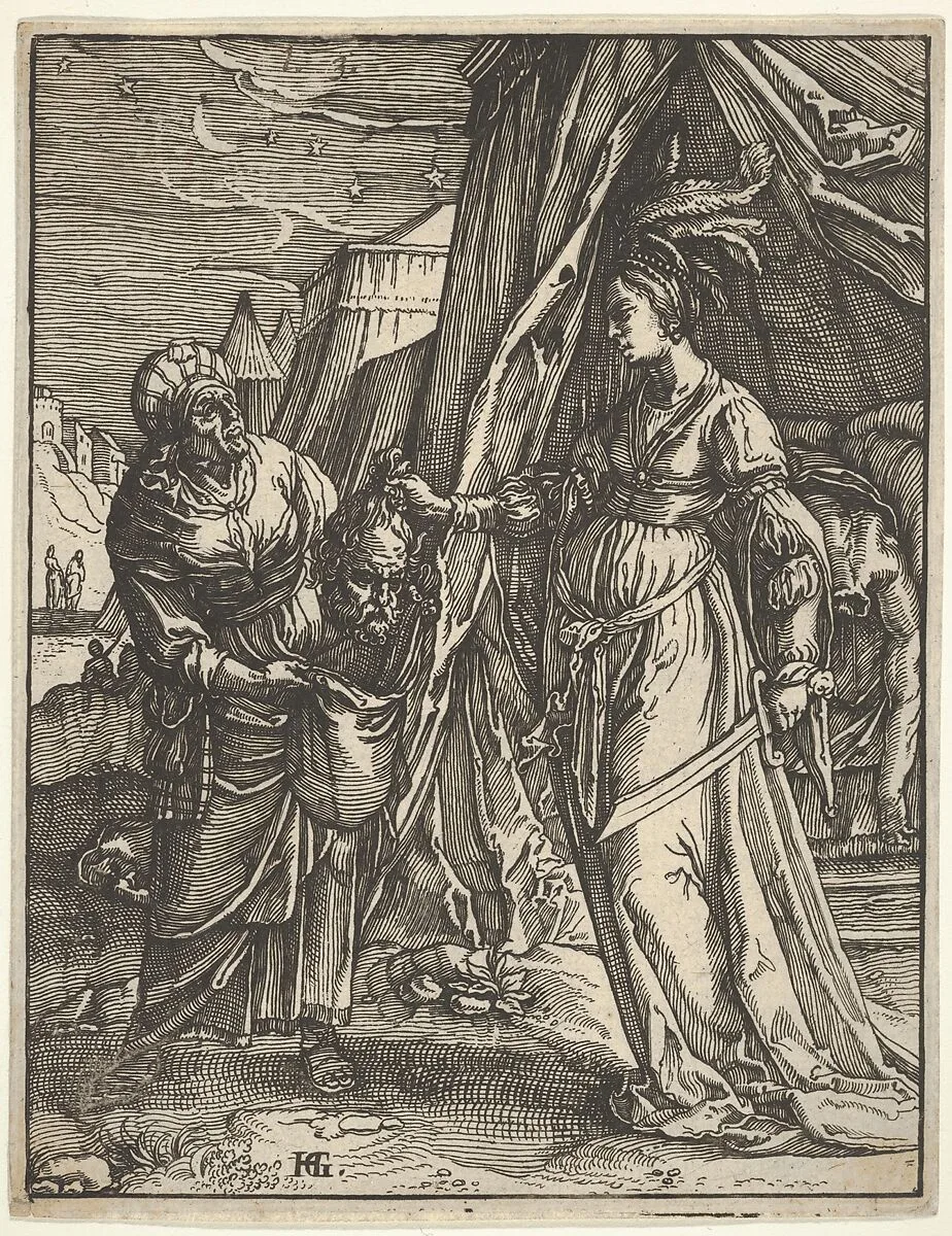 Judith — Christoffel van Sichem I|Hendrick Goltzius|Claes Jansz. Visscher
