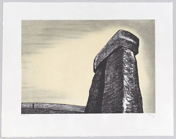 Stonehenge III; Against the Sky — Ganymed Original Editions Ltd.|J. E. Wolfensberger, Zurich|Henry Moore