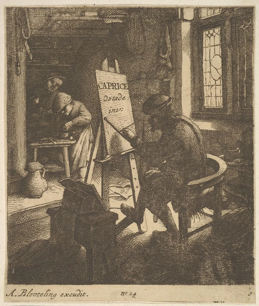 The Painter — Adriaen van Ostade