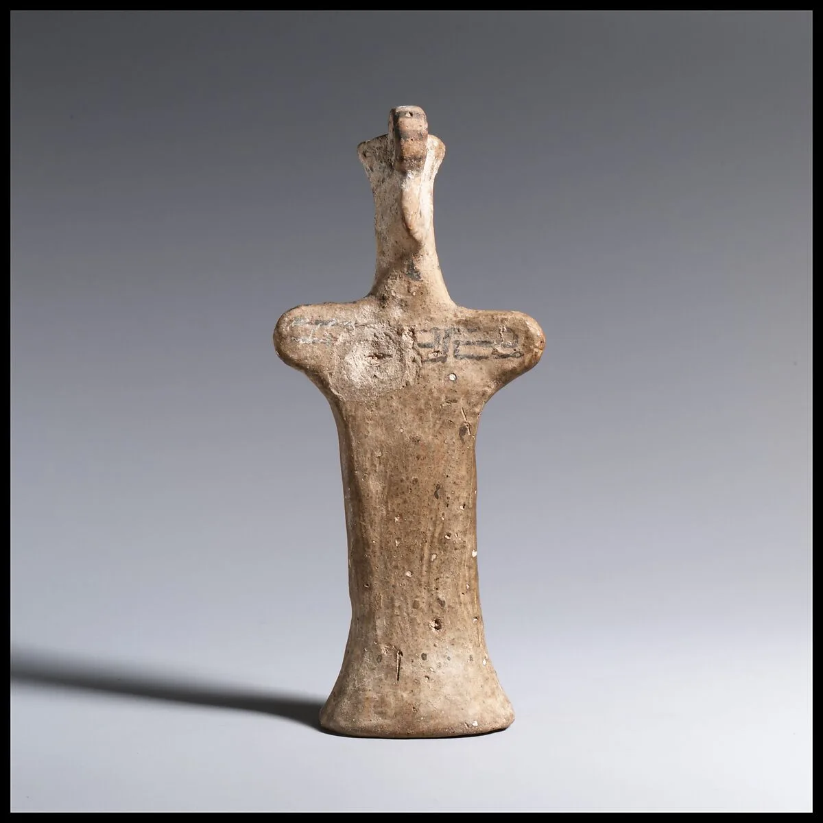 Terracotta statuette of a goddess — Unknown