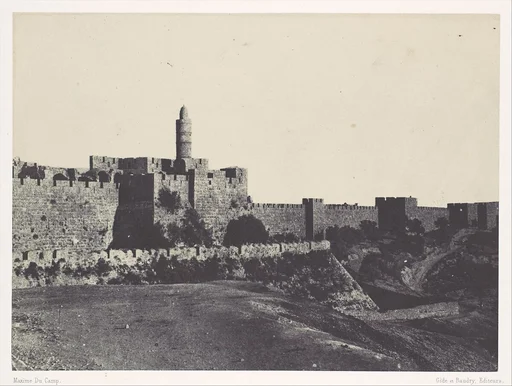 Palestine. Jérusalem. Partie occidentale des Murailles