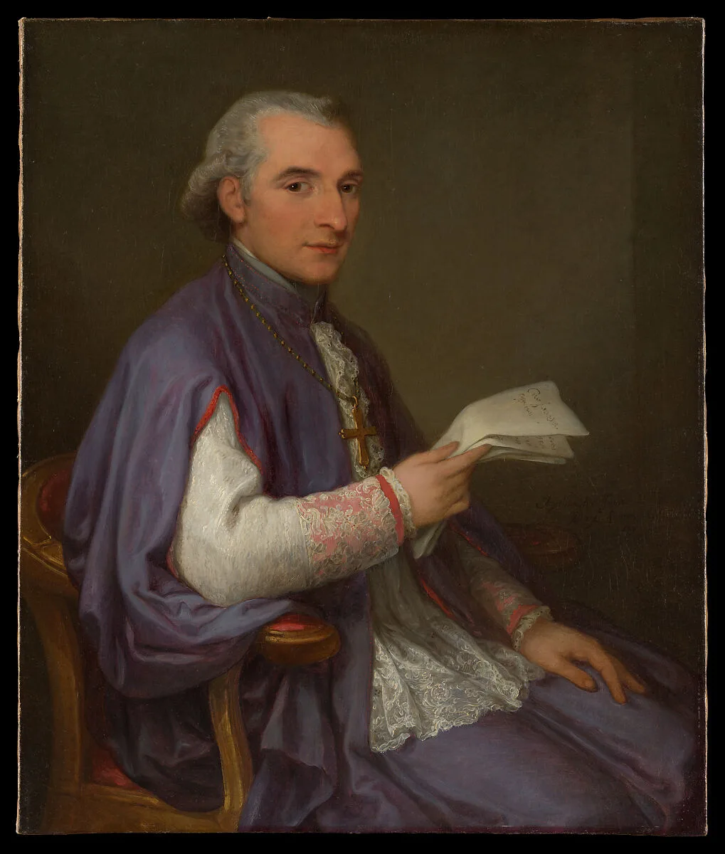 Monsignor Giuseppe Spina (1756–1828) — Angelica Kauffmann