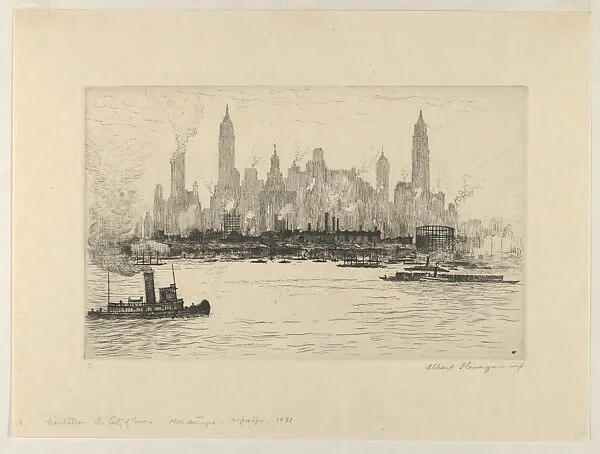 Manhattan, The City of Towers — Albert E. Flanagan