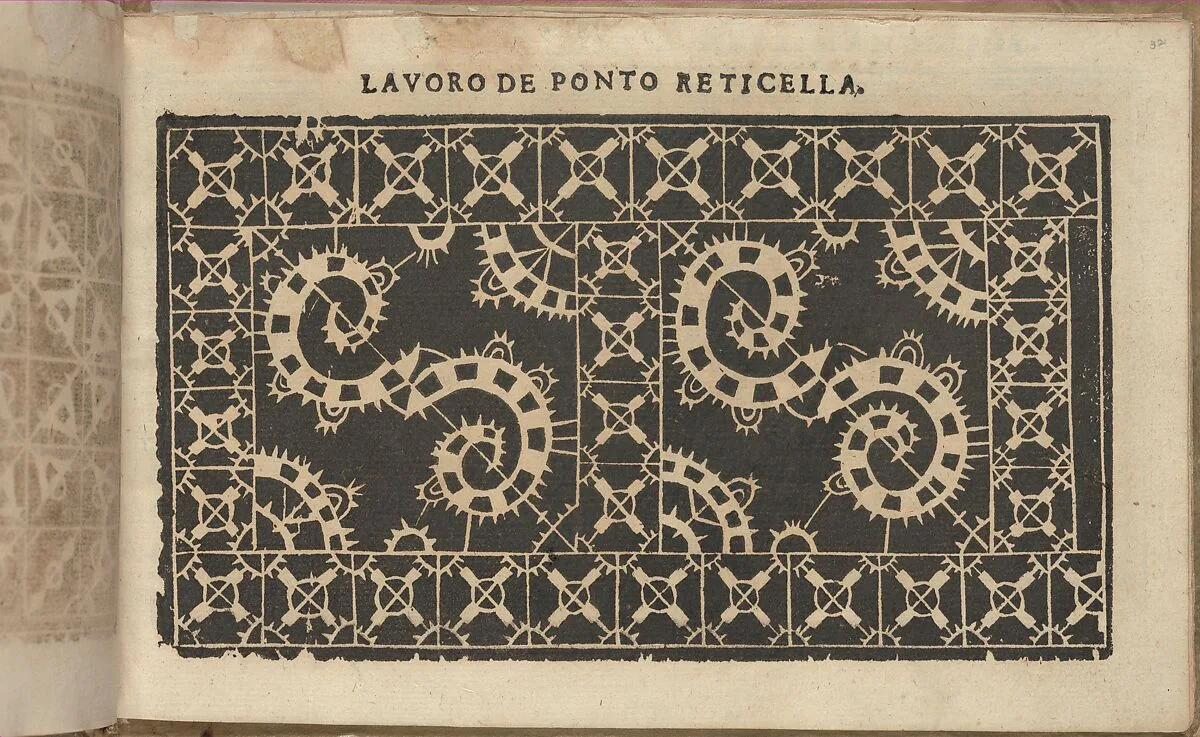 Studio delle virtuose Dame, page 32 (recto) — Isabella Catanea Parasole|Antonio Fachetti