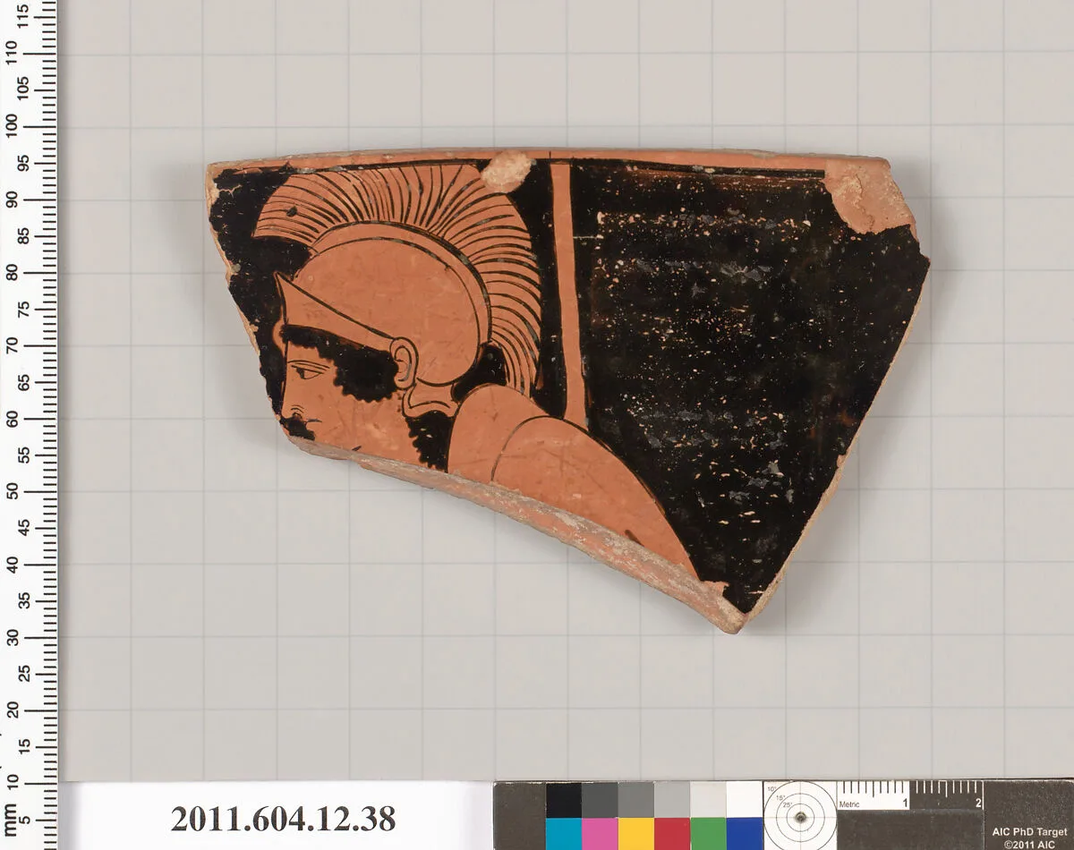 Terracotta fragment of a krater (deep bowl) — Unknown