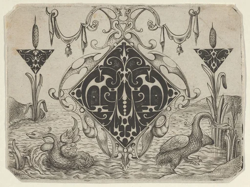 Lozenge-shaped Pendant and Two Triangular Motifs in a Riverscape