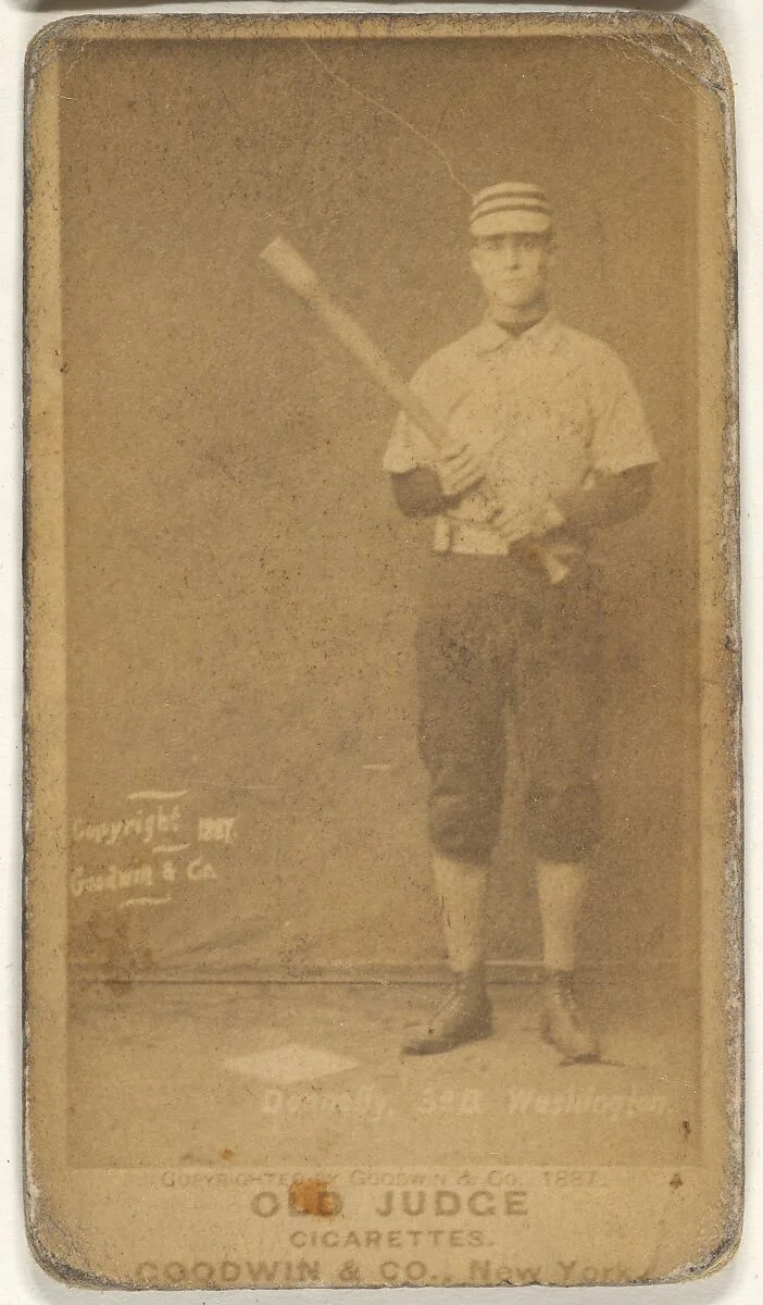 James B. "Jim" Donnelly, 3rd Base, Washington Nationals, from the Old Judge series (N172) for Old Judge Cigarettes — Goodwin & Company