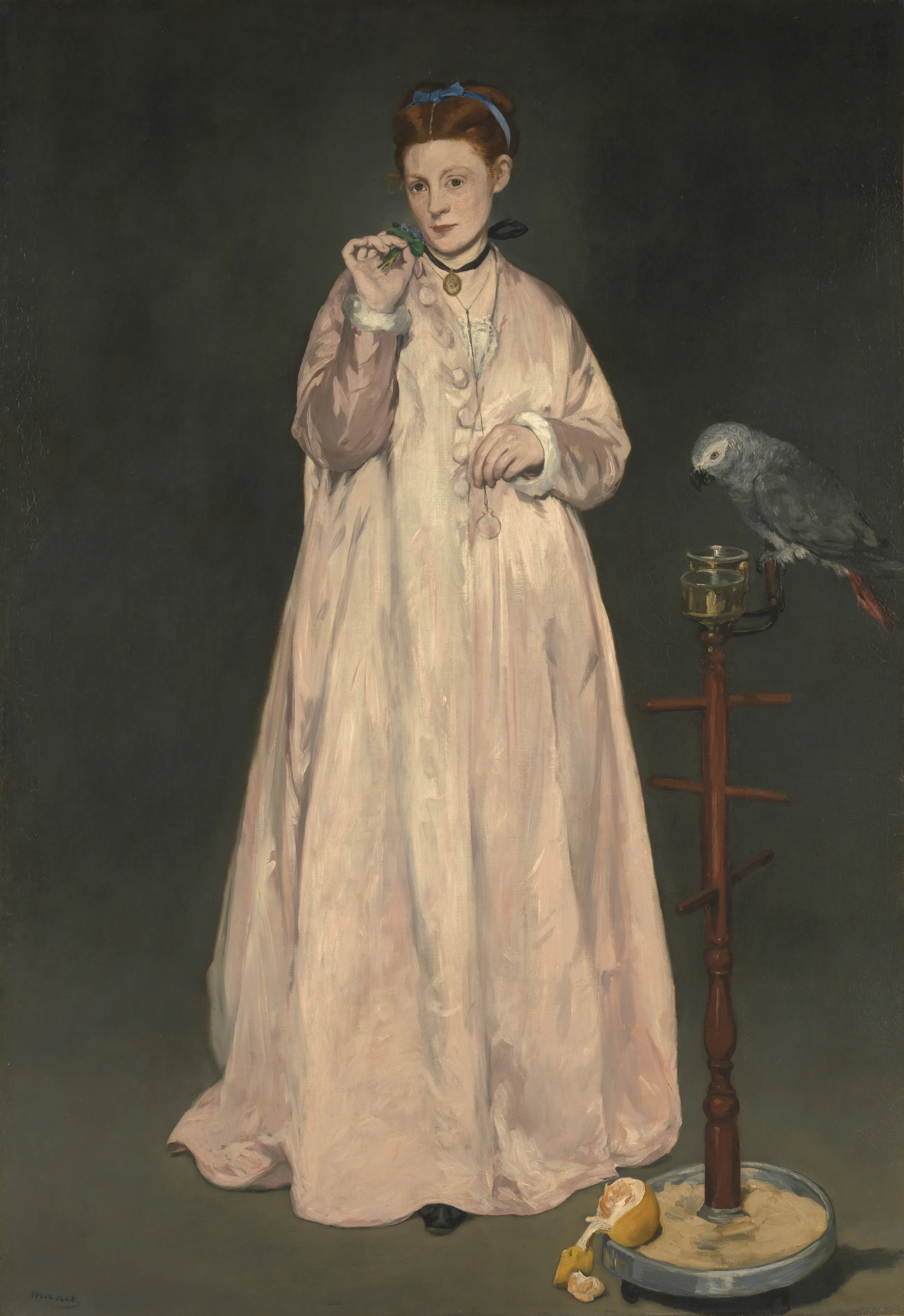 Young Lady in 1866 — Edouard Manet