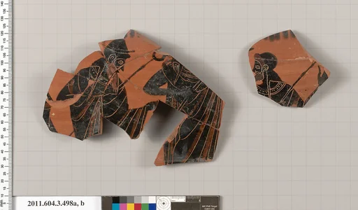 Terracotta fragments of a column-krater (bowl for mixing wine and water)