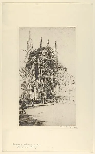 Transept of Notre Dame — Albert E. Flanagan