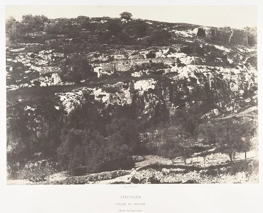Jérusalem, Vallée de Hinnom, Détails du flanc droit, 2