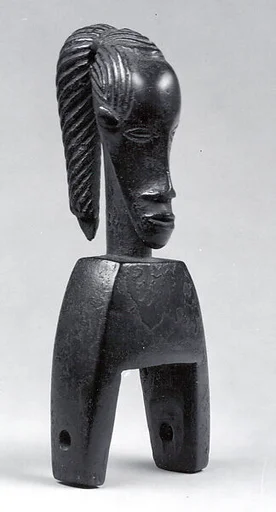 Heddle Pulley with Female Figure