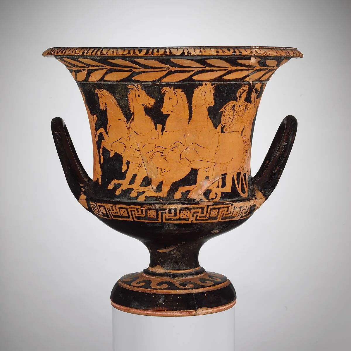 Terracotta calyx-krater (bowl for mixing wine and water) — Unknown