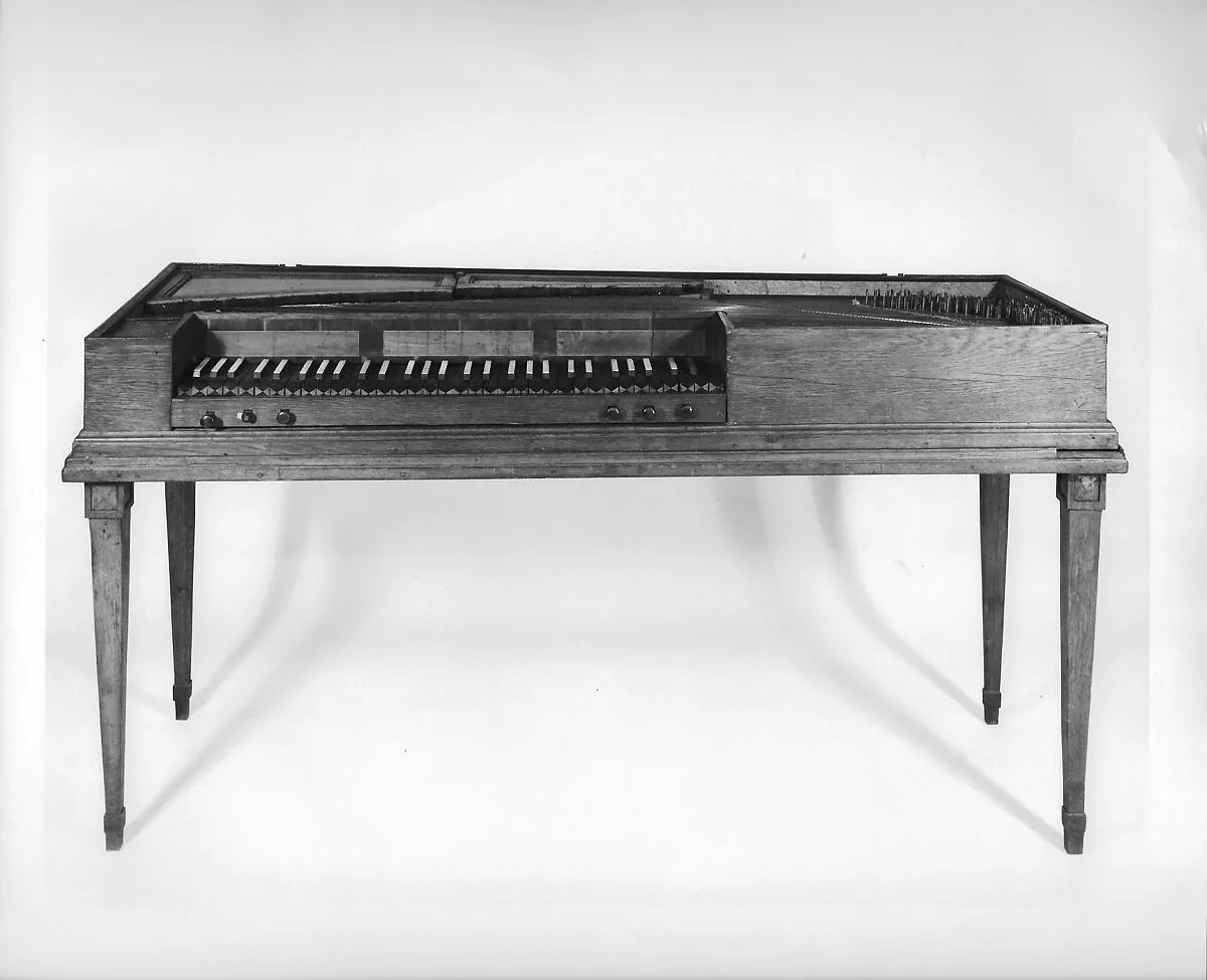 Square Piano — Johann Christoph Jaeckel and Christian Jaeckel