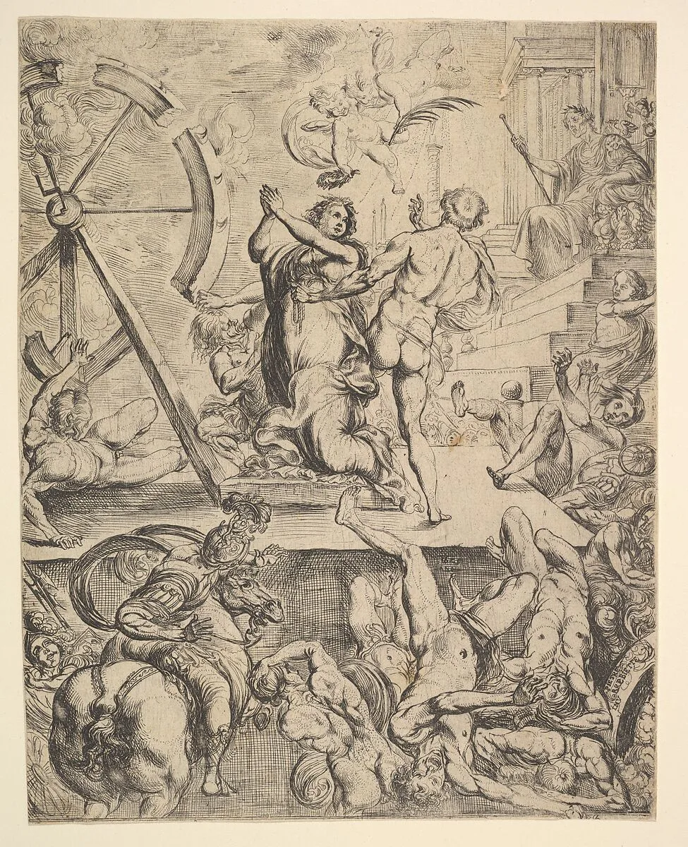 St. Catherine — Pierre Brebiette