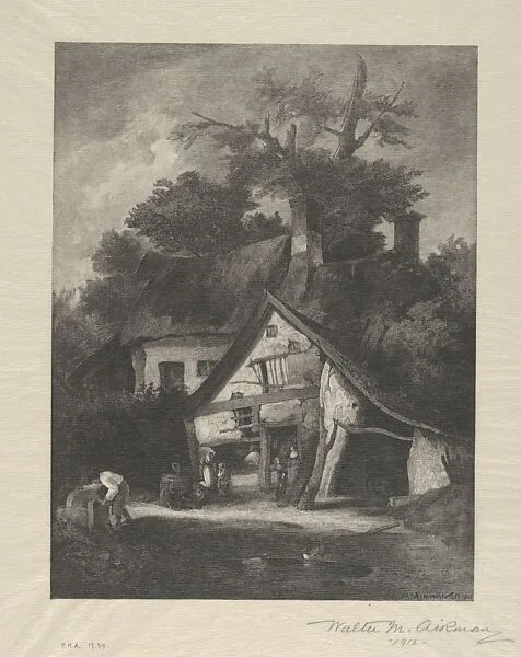 Blacksmith's Shop, Near Hingham, Norfolk — Walter Monteith Aikman|John Crome
