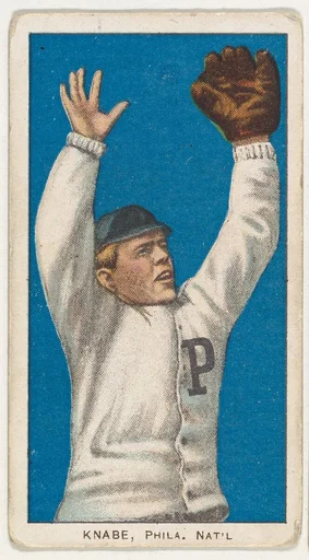 Knabe, Philadelphia, National League, from the White Border series (T206) for the American Tobacco Company